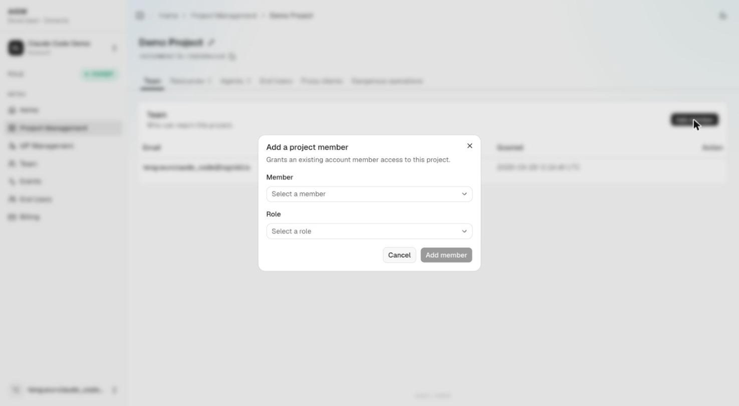 Add project member