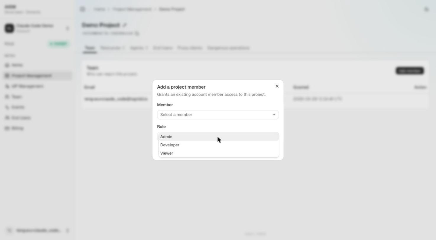 Project roles
