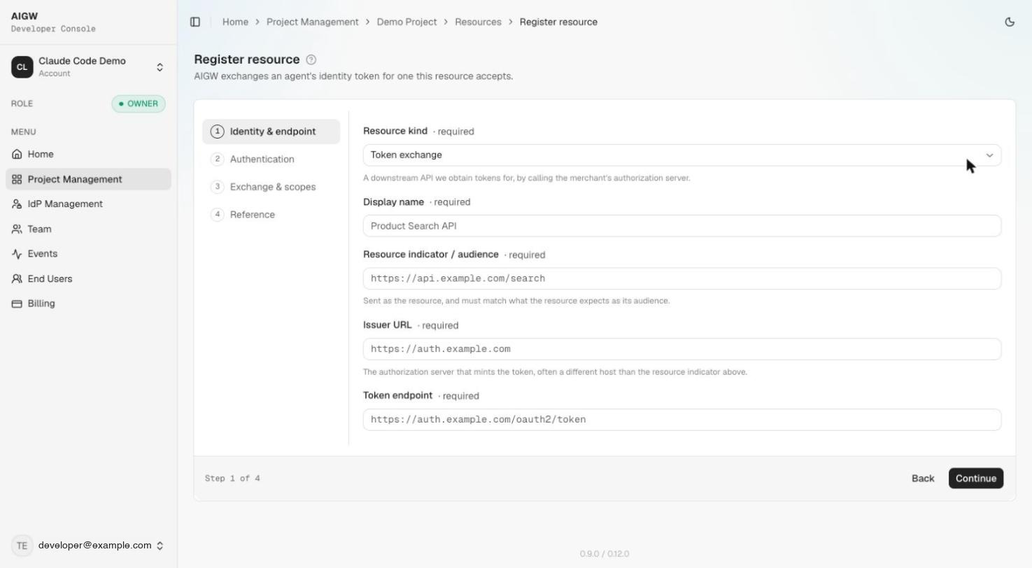 Register resource